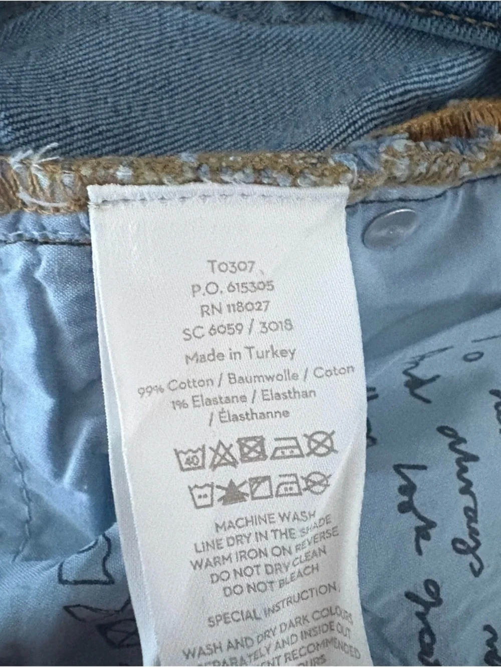 Boden Blue Flare Jeans - Wide Leg Fits Like a 4 - Picture 7 of 9